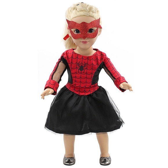 Other - American Girl Doll Spider Girl Outfit with Shoes